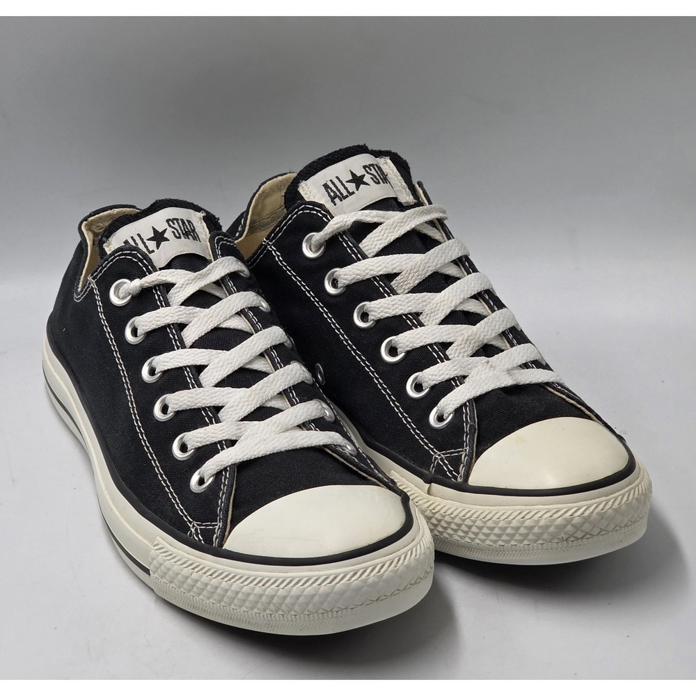 Converse Chuck Taylor All Star M9166 Black Low Top Sneakers Men's 7 Women's 9